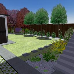 Aranżacja małego ogrodu w mieście.
Mały ogród a tak wiele można zmienić. Nowe ogrodzenie, podjazd do garażu a także nowe chodniki i rośliny. Dzięki tym zmianom powstanie ogród przytulny i funkcjonalny. 
Piękny o każdej porze roku.