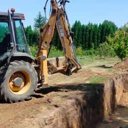 Wykop pod piwniczki betonowe 