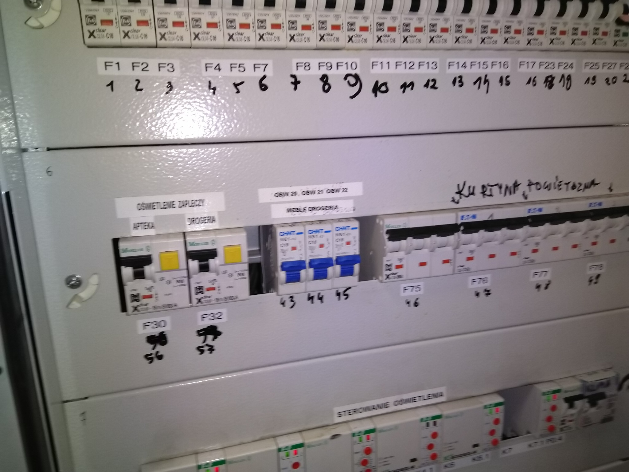 Wymiana rozdzielni po zalaniu u klienta!