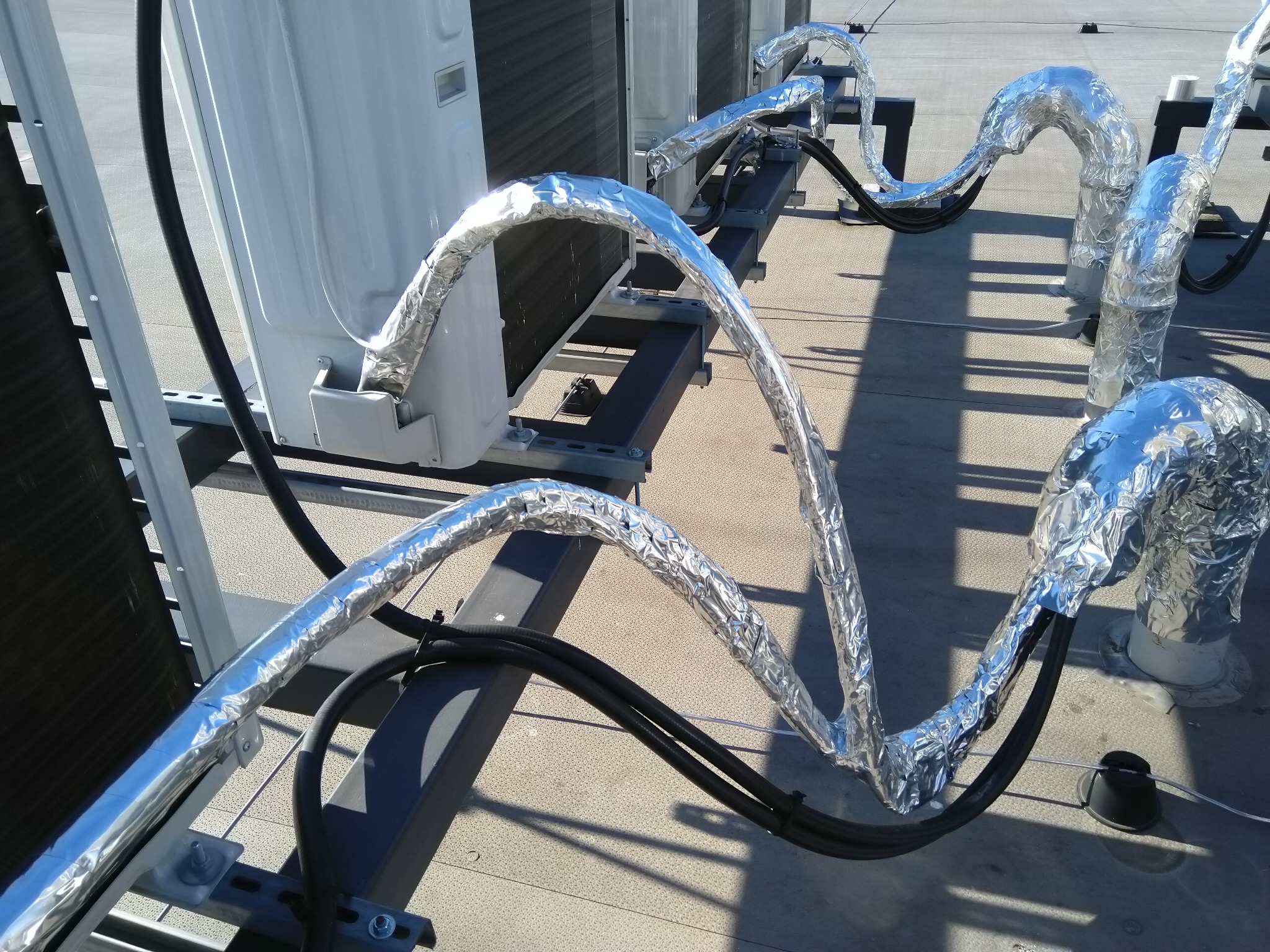 Uszczelnienie klimatyzacji u klienta!