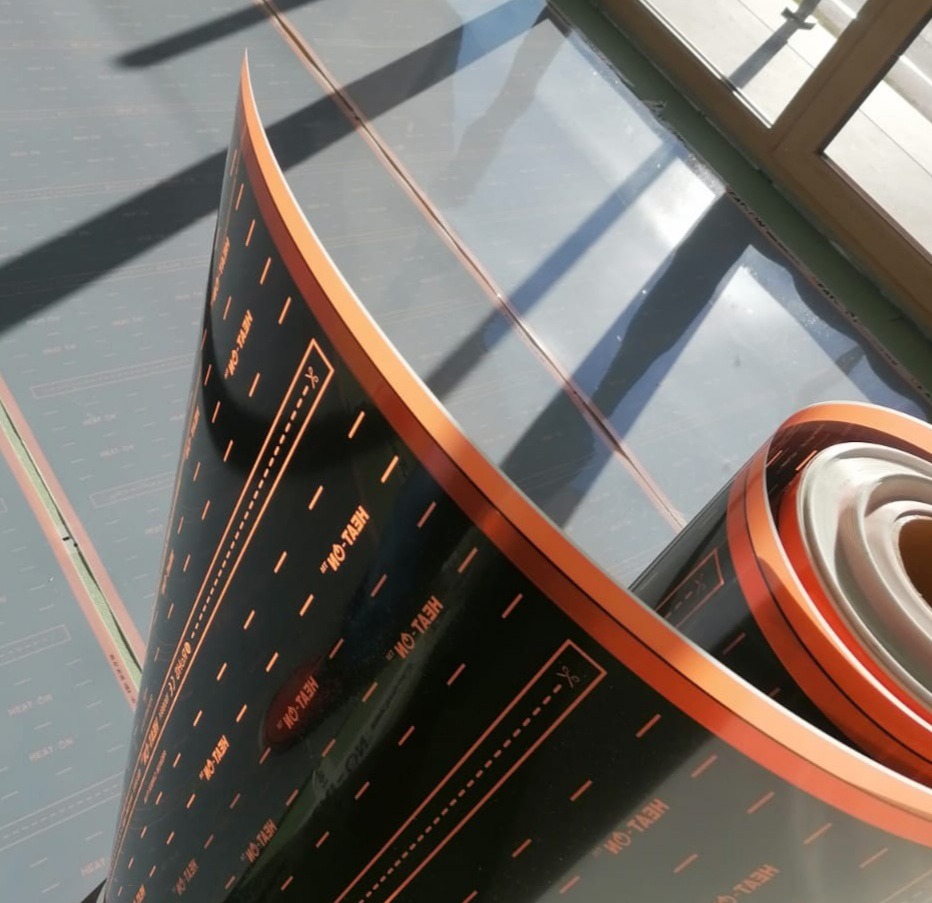 Folia grzewcza na podczerwień - gwarancja na 15lat, a zywotność na 50lat.... zrób raz i zapomnij o problemach...