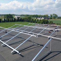 Eco-Fox - Konstrukcja pod panele na dachu płaskim