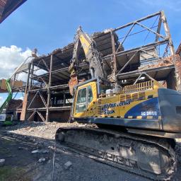 Rozbiórki budynków Katowice 3