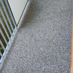 Kamienny dywan , żywica 