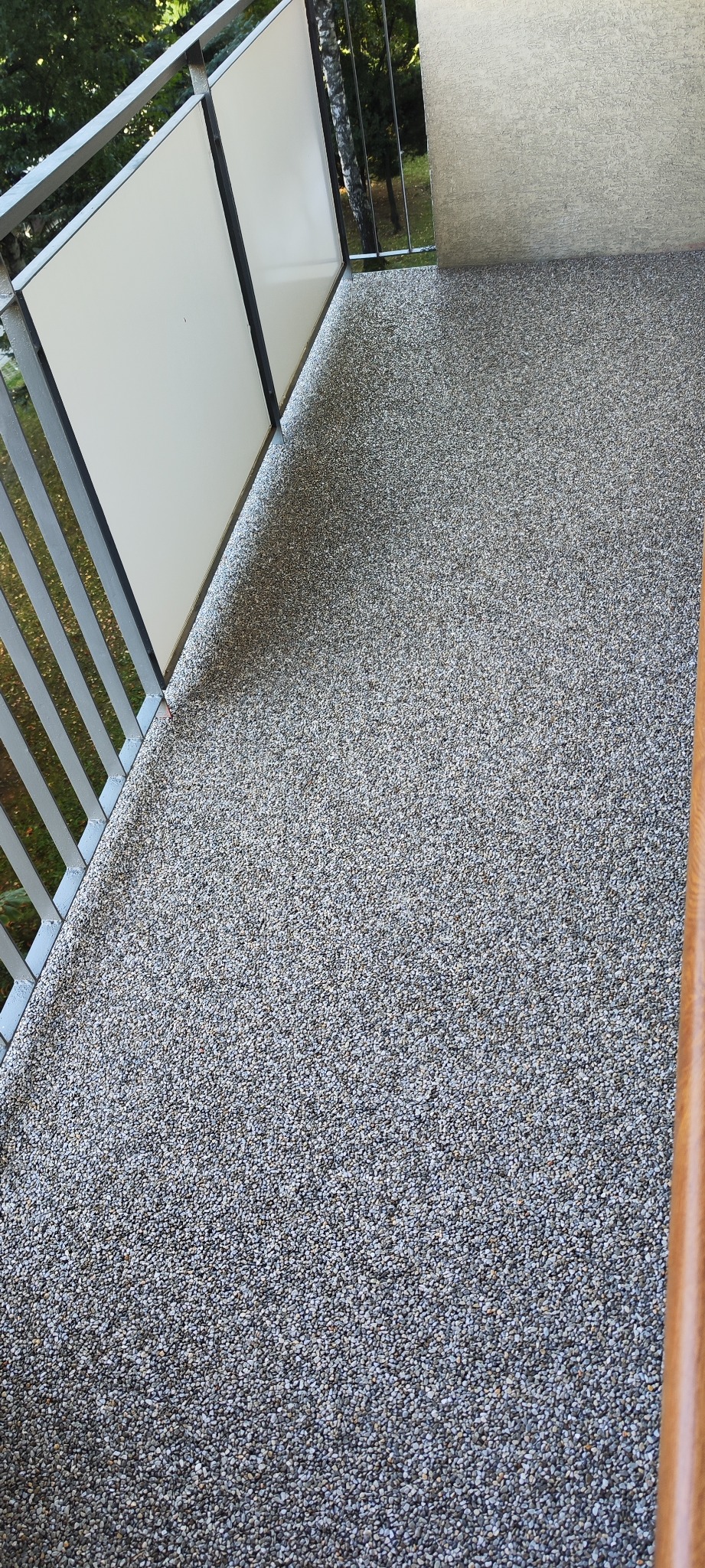 Kamienny dywan , żywica