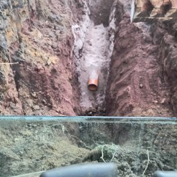 Przyłącze wod kan Zagnańsk 4