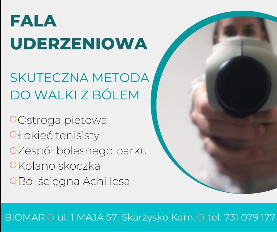 Fala uderzeniowa ESWT