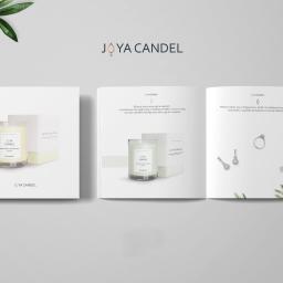 Projekt katalogu dla firmy Joya Candel