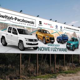 Billboard dla dealera Świtoń-Paczkowski