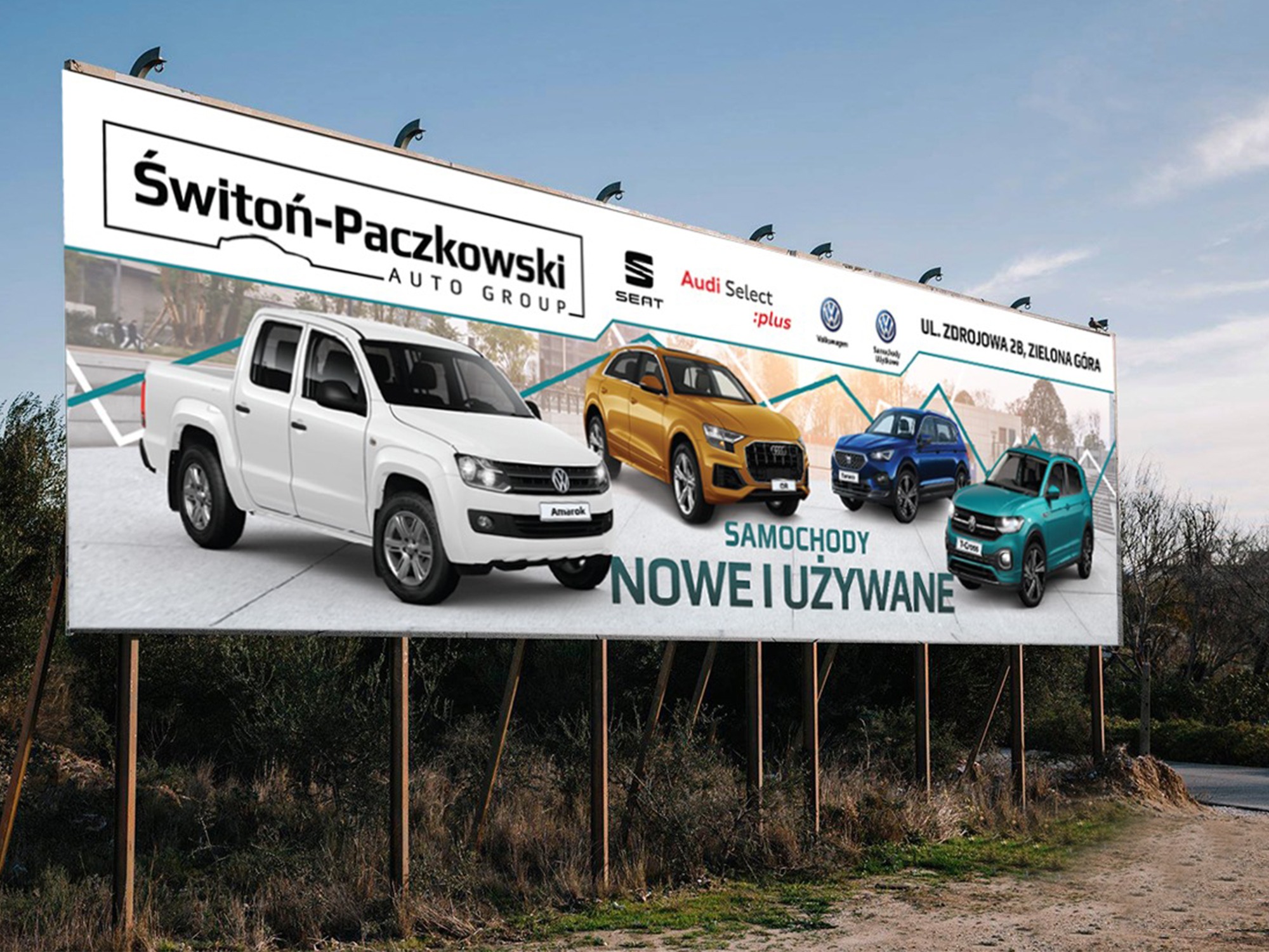 Billboard dla dealera Świtoń-Paczkowski