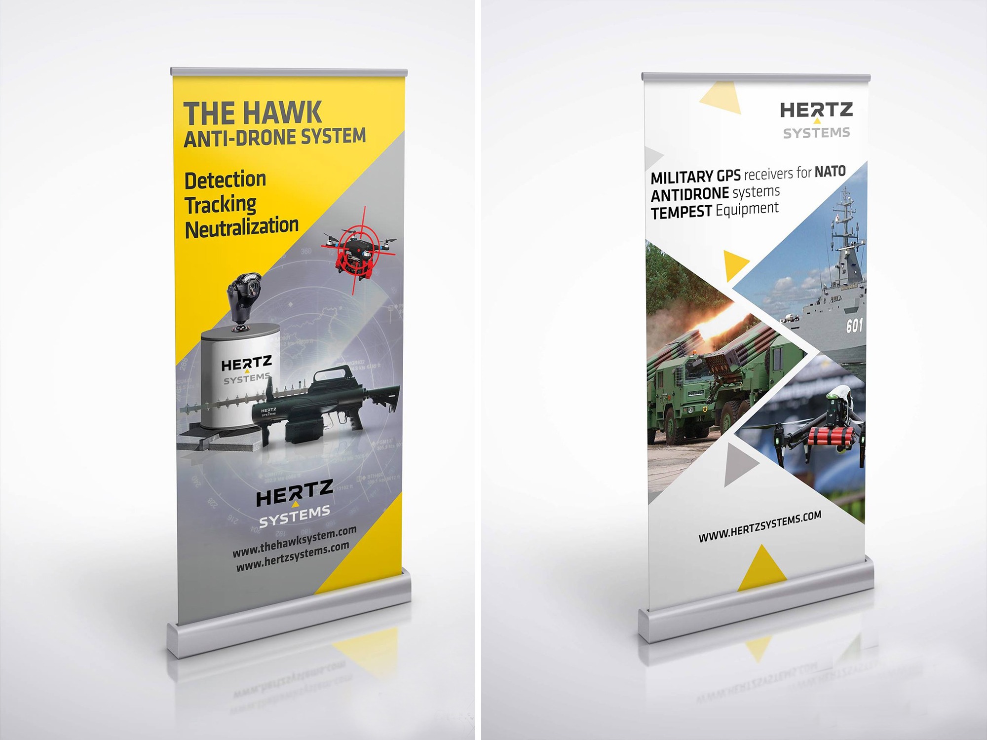 Roll-upy dla firmy Hertz Systems