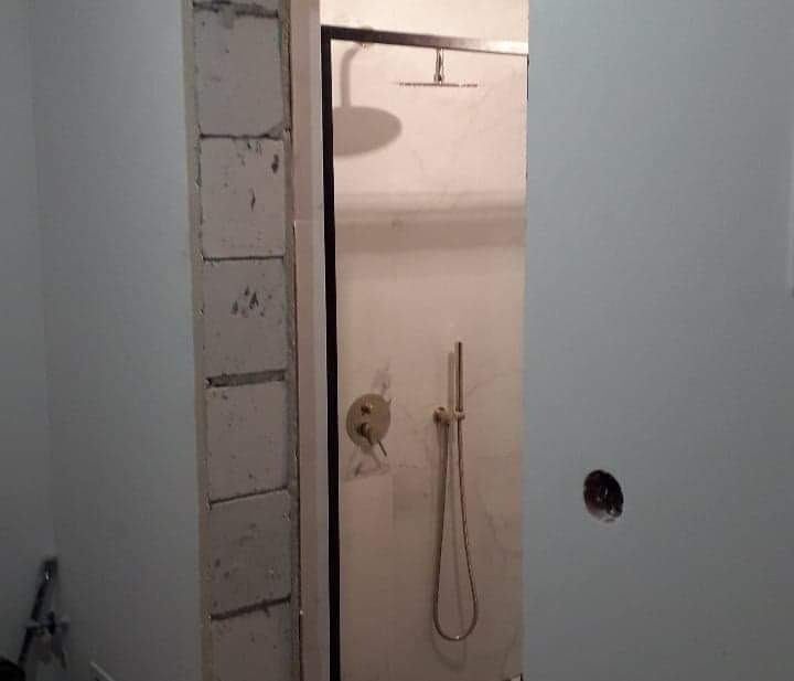 Łazienka robiona do projektu