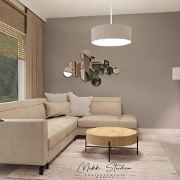 PRZESTRZEŃ PRYWATNA - dom jednorodzinny w Łaziskach Górnych powierzchnia projektowa 110 m2

