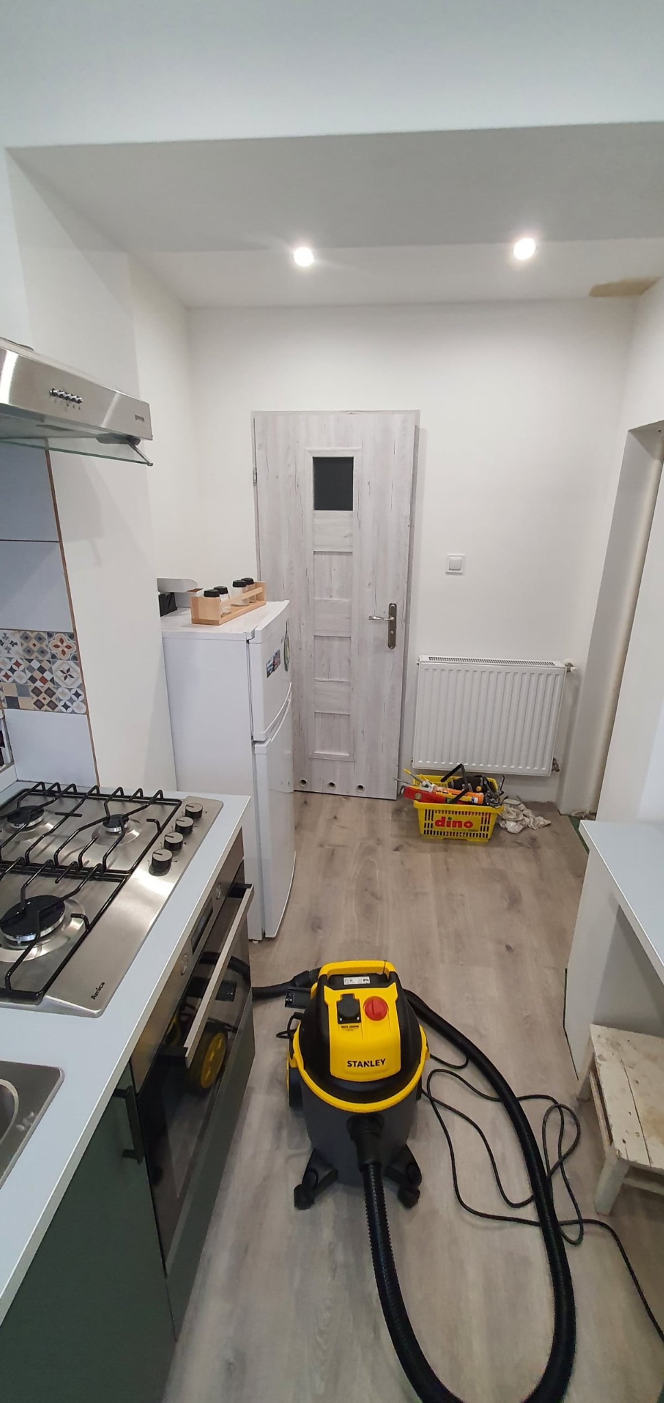 Kuchnia tuż przed ukończeniem