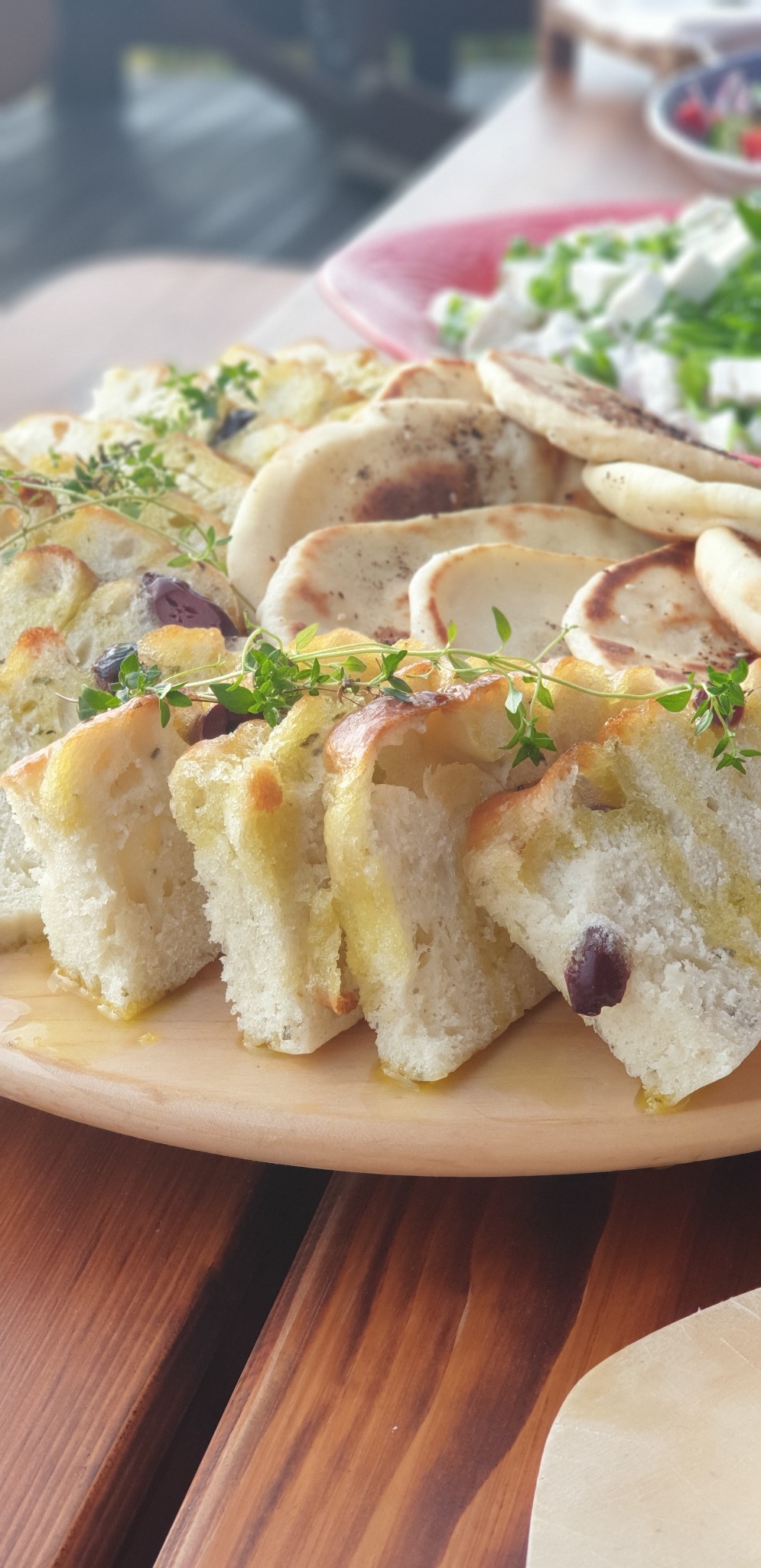 Focaccia z oliwkami