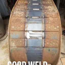 Naprawa łyżki do koparki