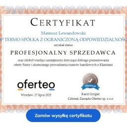 TOP TERMO SPÓŁKA Z OGRANICZONĄ ODPOWIEDZIALNOŚCIĄ - Magazyny energii Lublin