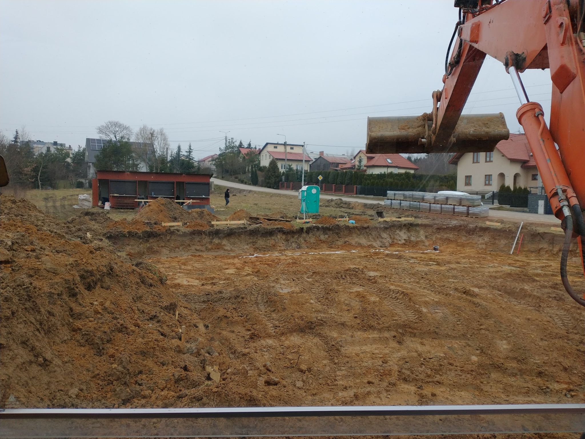 Wykopy pod Ławy Fundamętowe