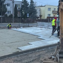 Układanie kostki brukowej Łagów 1