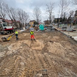 Układanie kostki brukowej Łagów 2