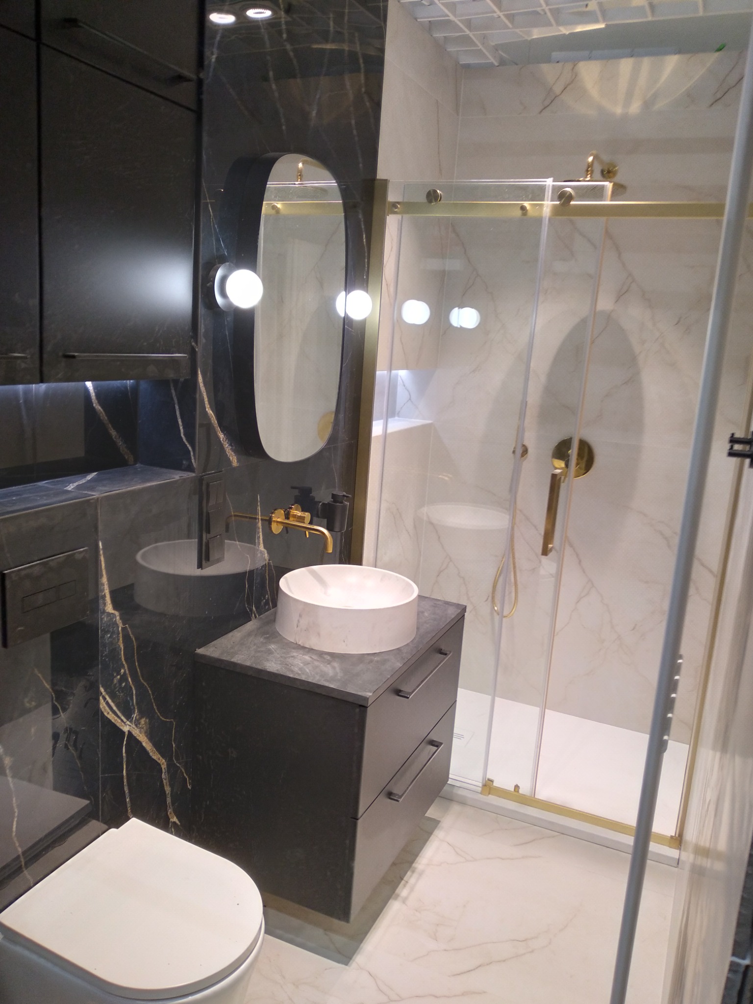 Aranżacje wykonane przez naszą firmę w sklepie Leroy Merlin w Krośnie