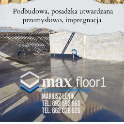 MAX-FLOOR 1 - posadzki przemysłowe Mariusz Lenik - Perfekcyjne Posadzki Myślenice