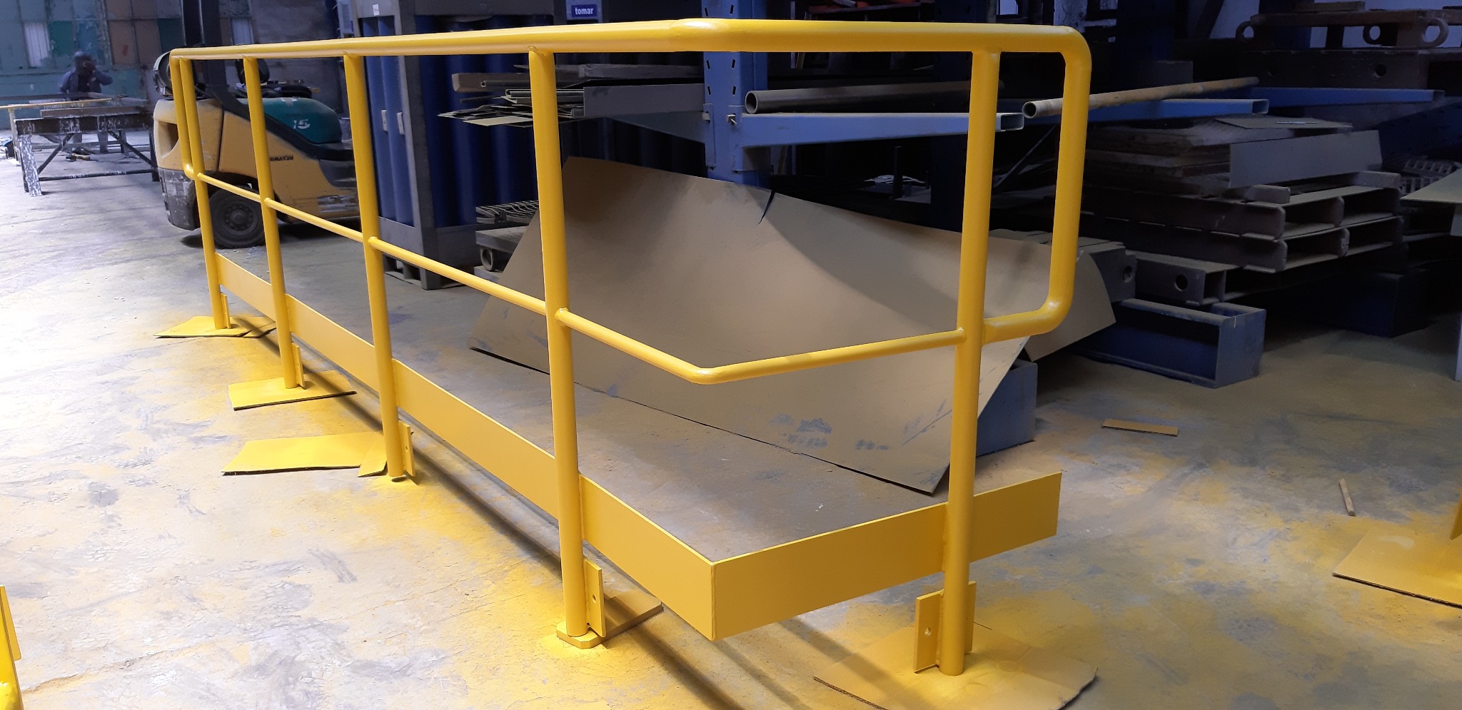 Wykonujemy bariery ochronne oraz drabiny ewakuacyjne