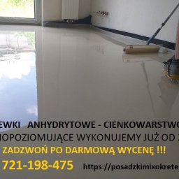 Usługi Budowlane Daniel Kozicki - Posadzki anhydrytowe Wylewki anhydrytowe Posadzka samopoziomująca