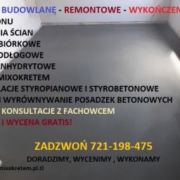 Usługi remontowe
Usługi budowlane
Usługi wykończeniowe