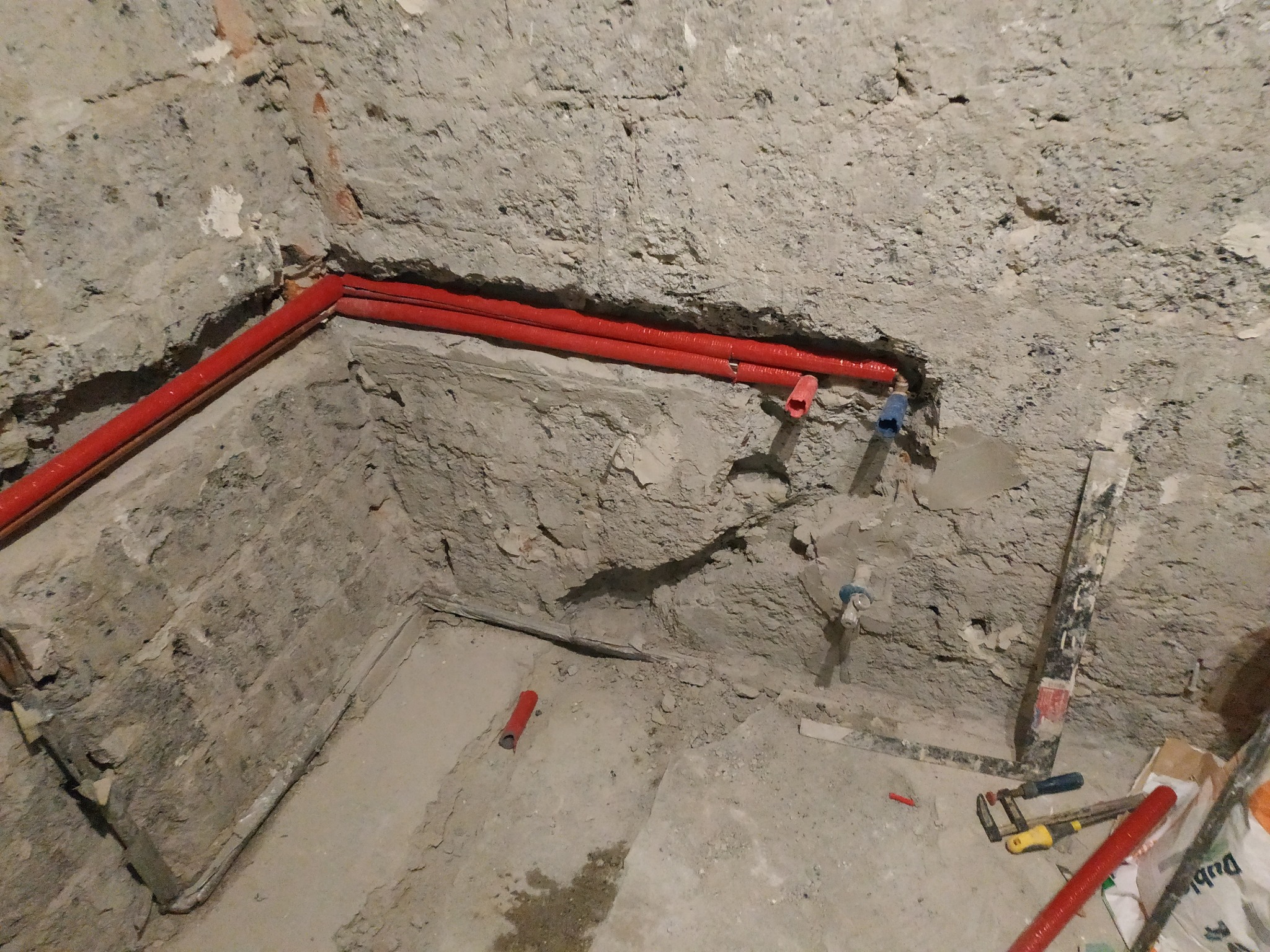 Wymiana instalacji wodnej.