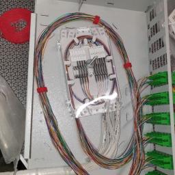 Przełącznica panelowa 2U ( spawanie mieszkań w teletechnice w bloku )
