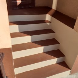 Naprawa schodów zewnętrznych dla klienta z Kornelina 