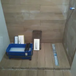 w trakcie remontu łazienki