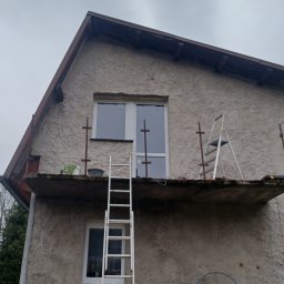 Montaż okna i drzwi balkonowych dla klienta.