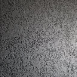 FIRMA HANDLOWO - USŁUGOWA Marcin Grabowski - Szara ściana pokryta grubą, strukturalną farbą, tworzącą nierówną, chropowatą powierzchnię z widocznymi zagłębieniami i wypukłościami.