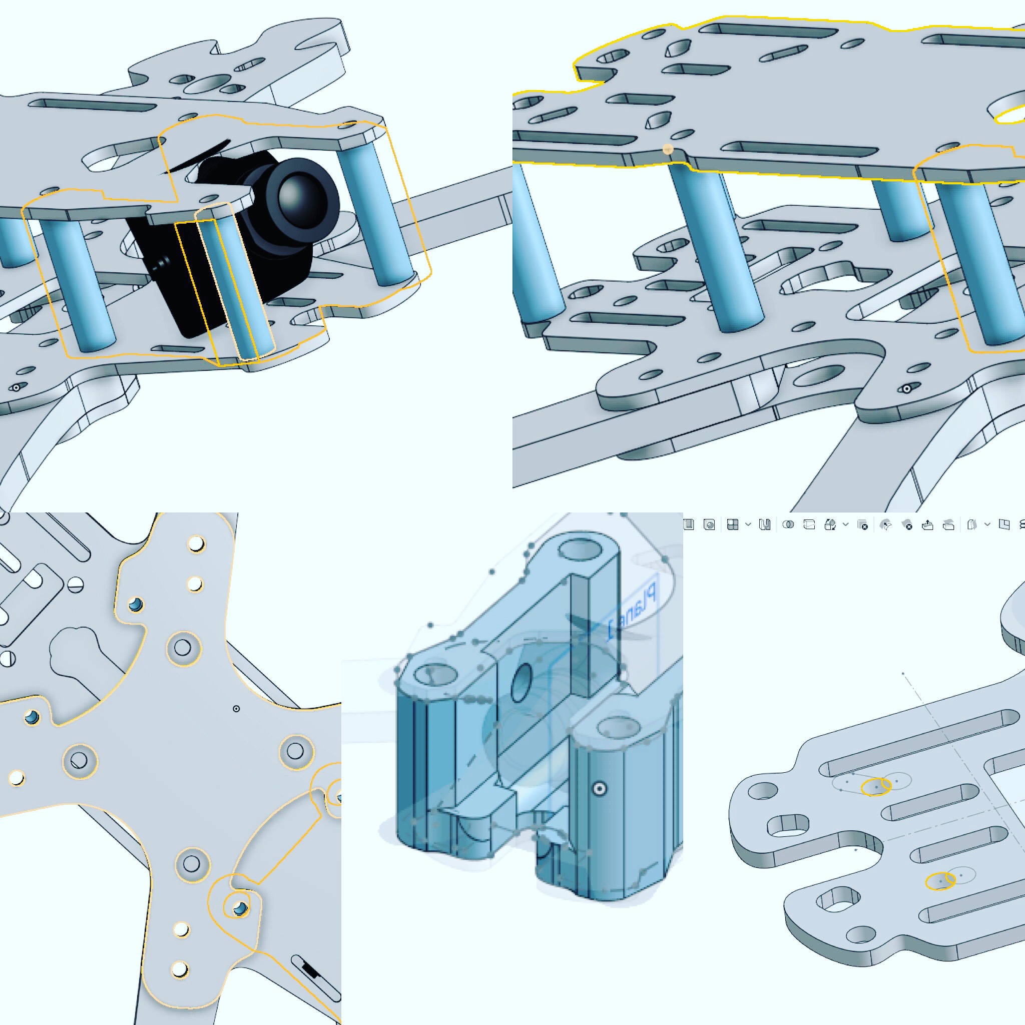 Rama drona robiona pod klienta