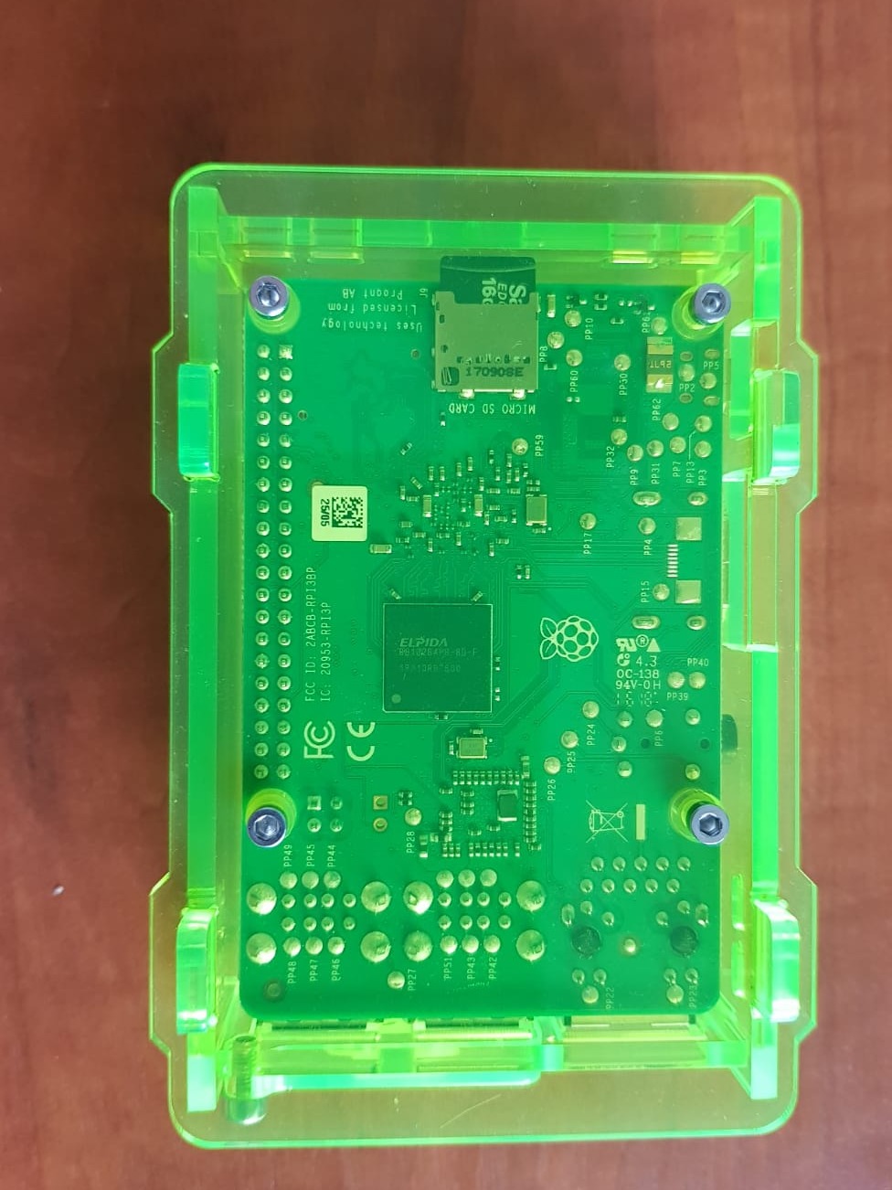 Obudowa na Raspberry Pi3+
