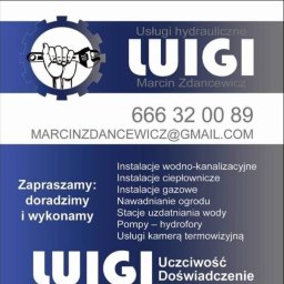 LUIGI Marcin Zdancewicz - Instalacja Sanitarna Suwałki