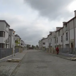 Warszawa Zapłocie Osiedle domów jednorodzinnych rok 2007