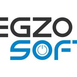 Projekt logo i przygotowanie koncepcji identyfikacji wizualnej dla EGZOSOFT - firmy zajmującej się projektowaniem systemów sterowania