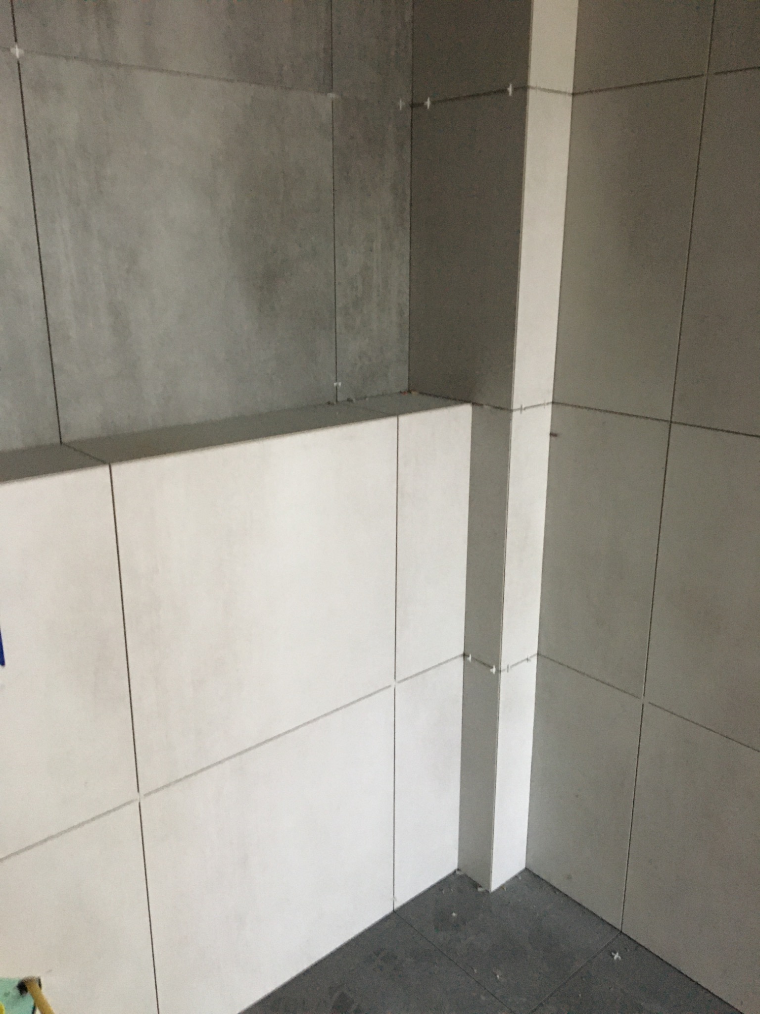 Wypełnienie kątów 45.