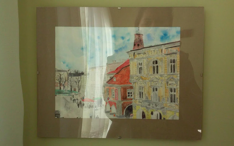 Przemyski Rynek - Akwarela