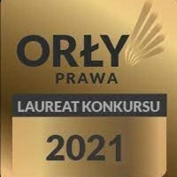 Laureat konkursu - Orły Prawa 2021.