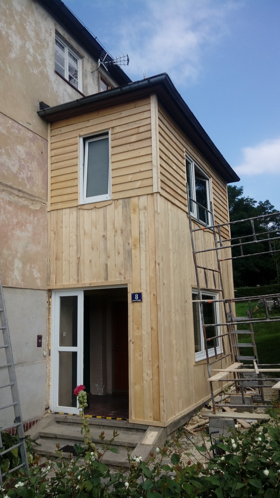 rewitalizacja 100-letniego wiatrołapu