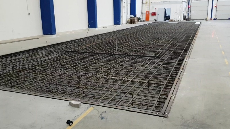 Realizacja fundamentu pod maszynę ciągu technologicznego