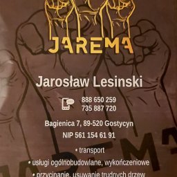 Jarema Jarosław Lesinski - Tanie Usługi Brukarskie Tuchola