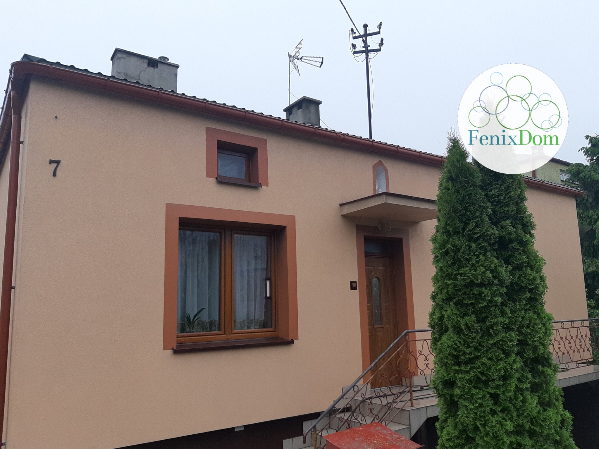 Odgrzybiona i wyczyszczona elewacja Zapraszamy