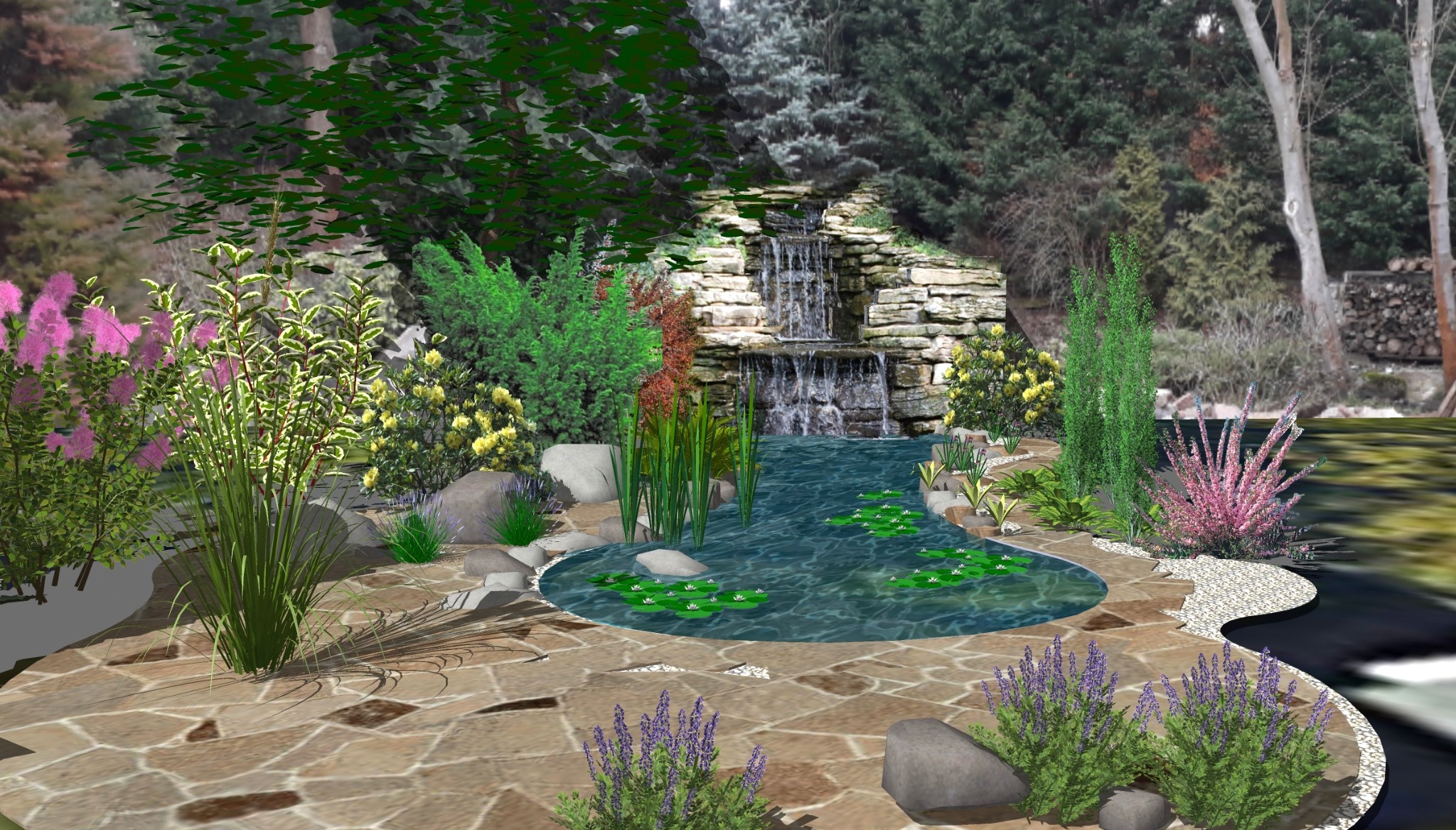 Projekt ogrodu Szczecin