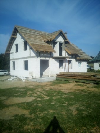 więźba dachowa - deskowanie.