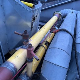 Wymiana skorodowanych odcinków instalacji C.T